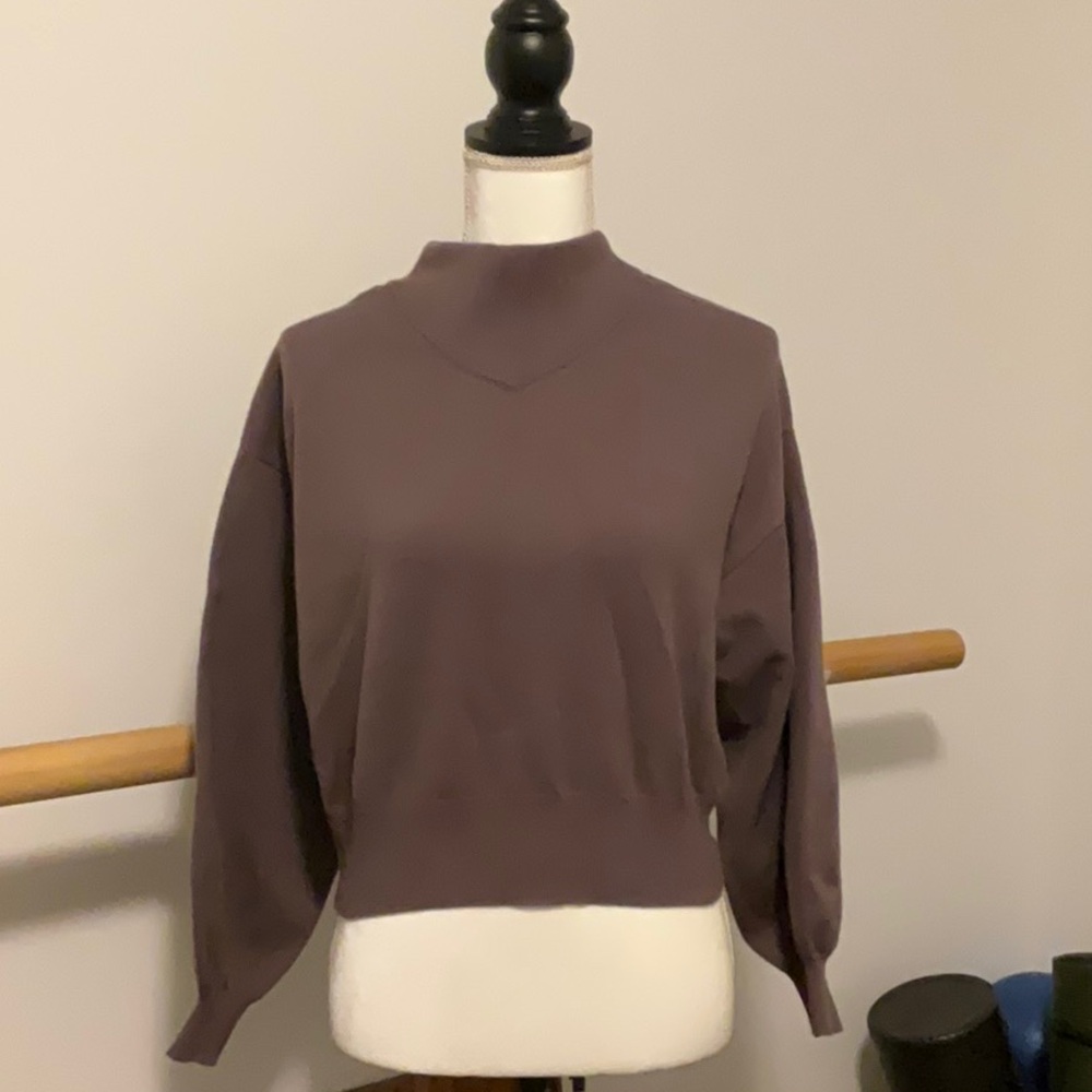 Calia mauve lavender sweater S/M